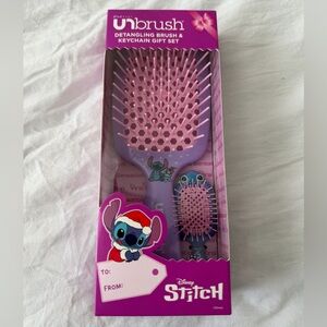 Disney Stitch Pink and Purple Hair Brush Unbrush set